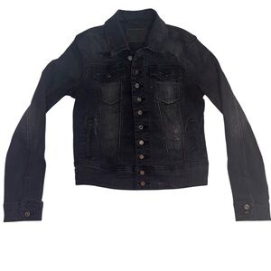 Blank NYC Charcoal Denim Jacket - Excellent Condition - worn 1x